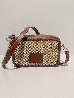 NWT Marc Jacobs flash camera bag - natural